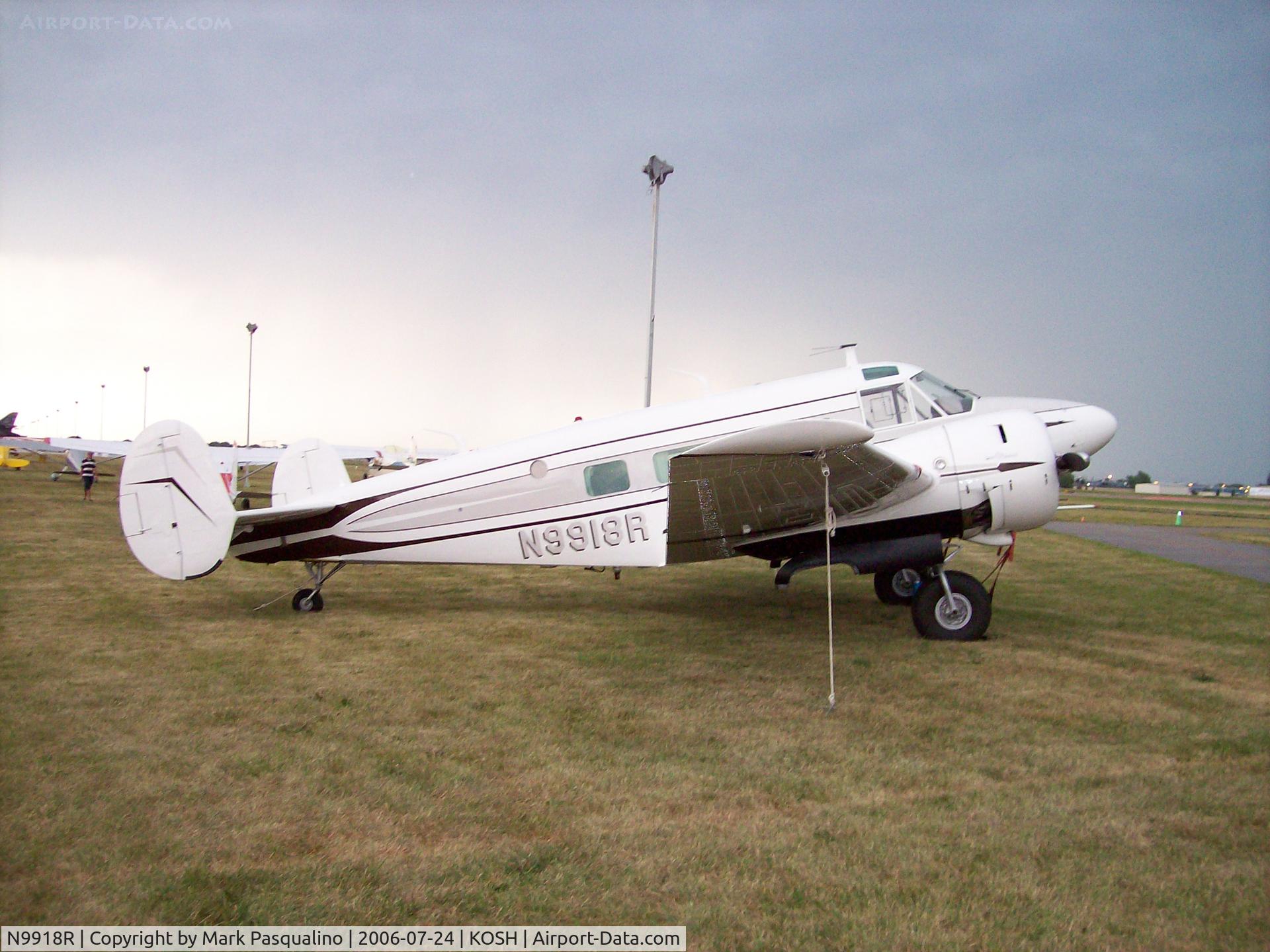 N9918R, 1960 Beech G18S C/N BA-521, Beech G18S