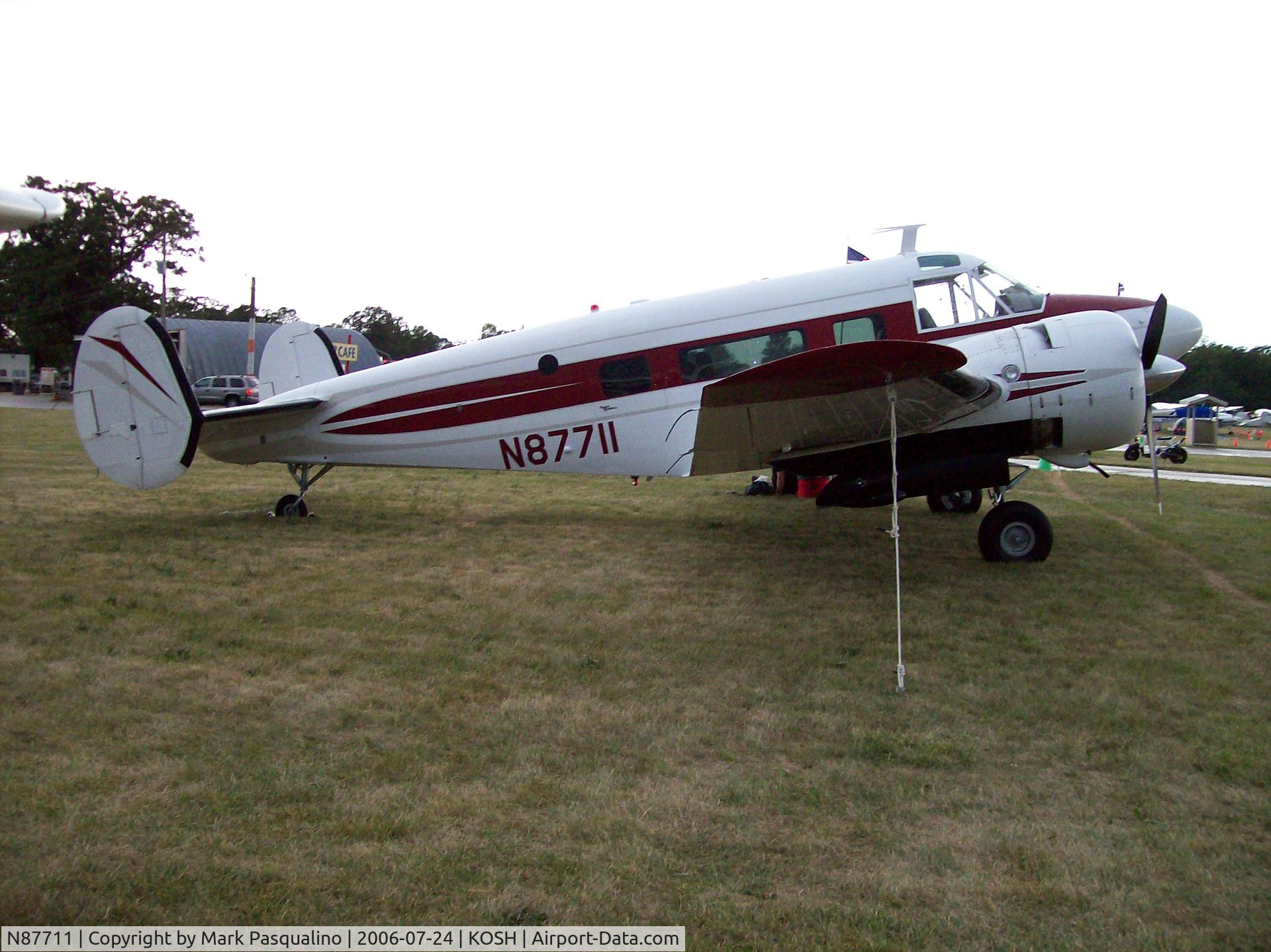 N87711, 1963 Beech H-18 C/N BA-650, Beech H18