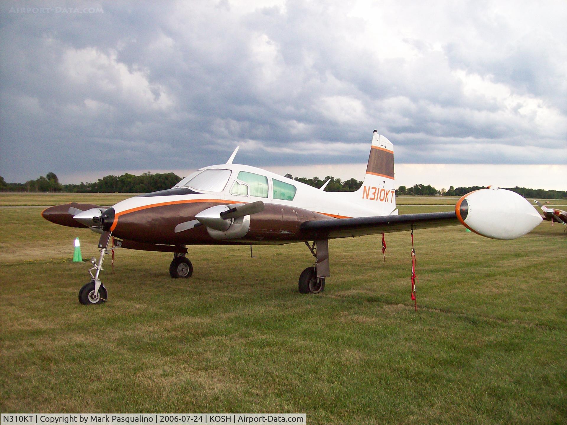 N310KT, 1958 Cessna U-3A Blue Canoe (310A) C/N 38122, Cessna 310