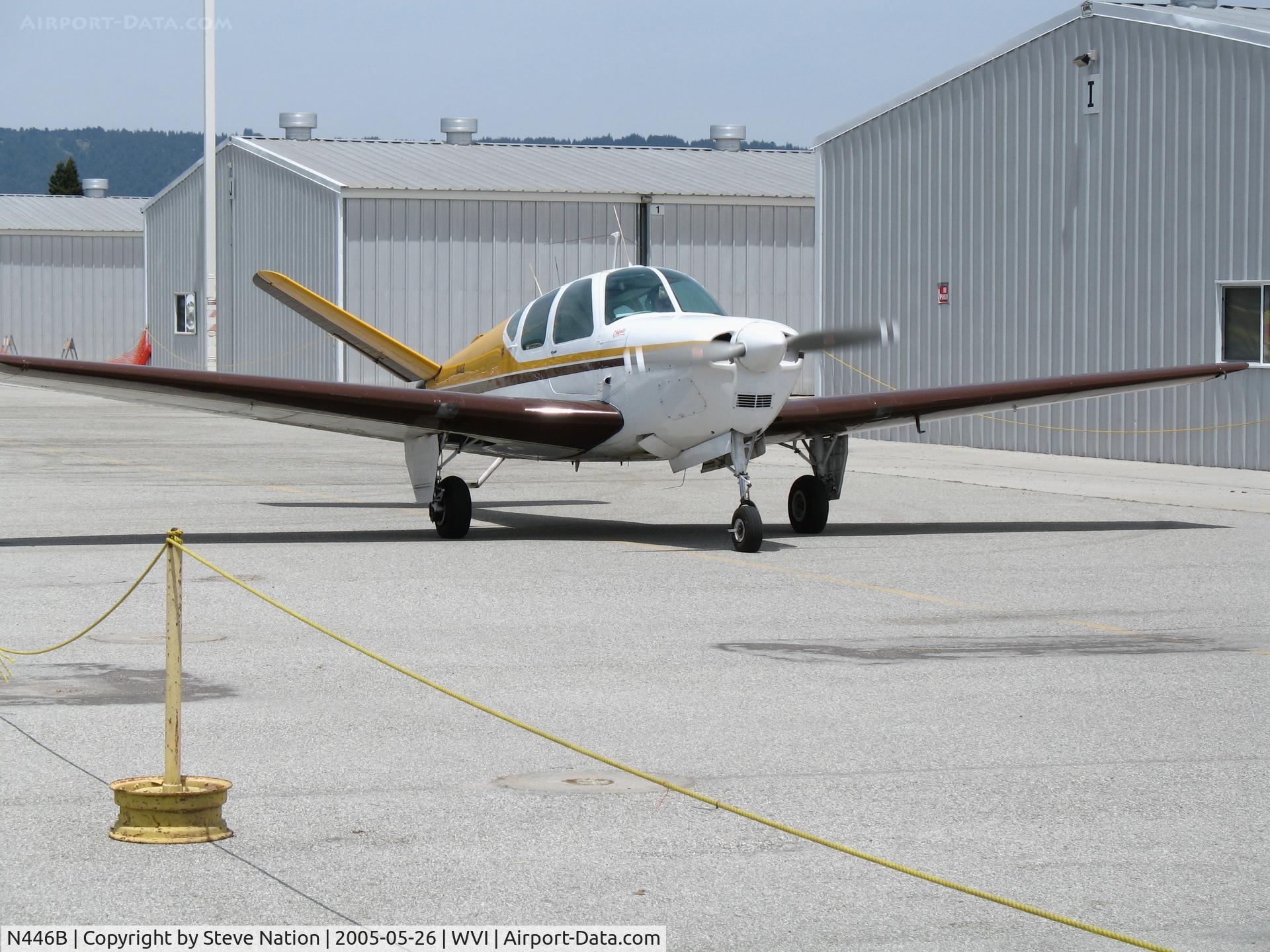 N446B, 1948 Beech 35 Bonanza C/N D-1462, 1948 Beech 35 @ fly-in Watsonville, CA