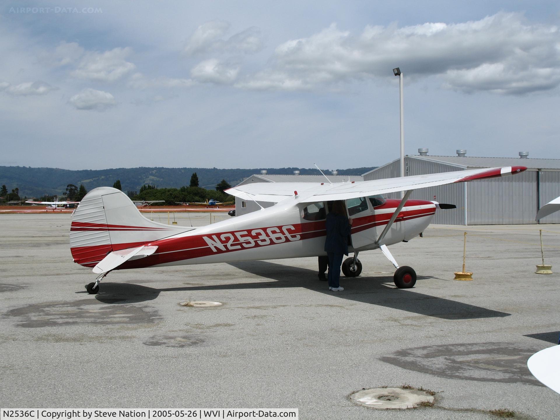 N2536C, 1954 Cessna 170B C/N 26180, 1954 Cessna 170B @ fly-in Watsonville, CA