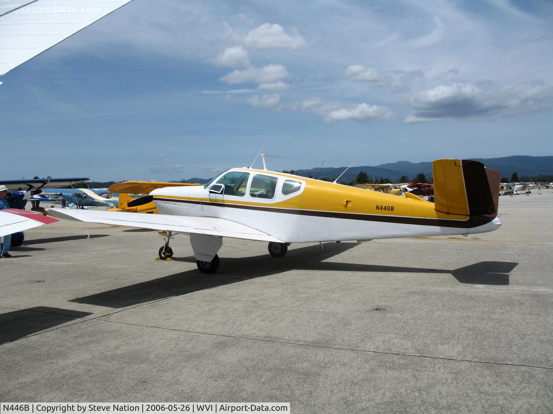 N446B, 1948 Beech 35 Bonanza C/N D-1462, 1948 Beech 35 @ fly-in Watsonville, CA