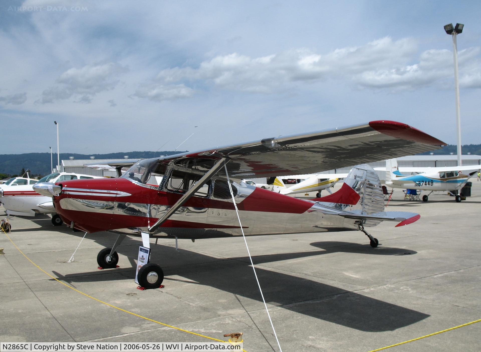 N2865C, 1954 Cessna 170B C/N 26408, 1954 Cessna 170B @ fly-in Watsonville, CA