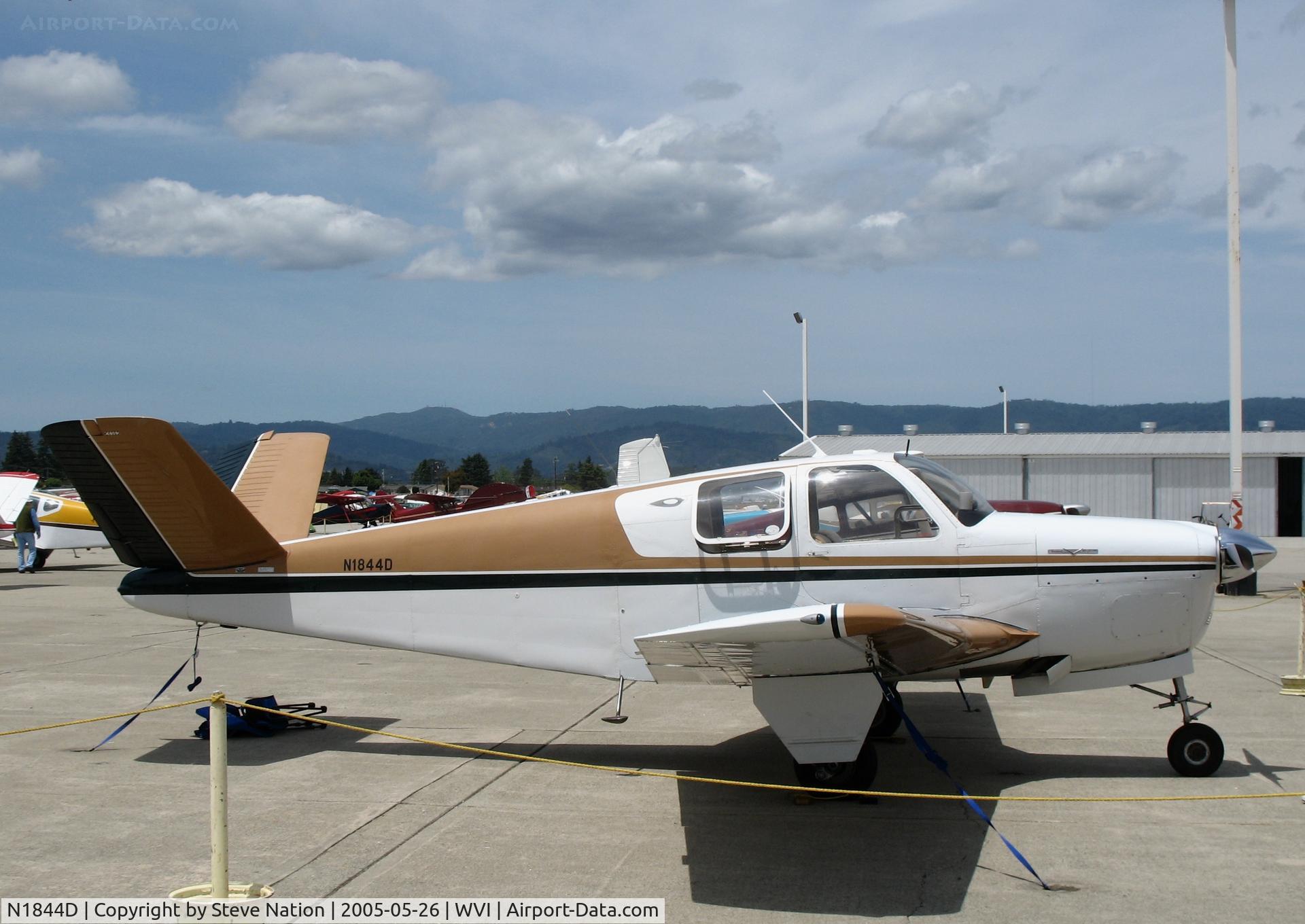 N1844D, 1952 Beech C35 Bonanza C/N D-3141, 1952 Beech C35 @ fly-in Watsonville, CA