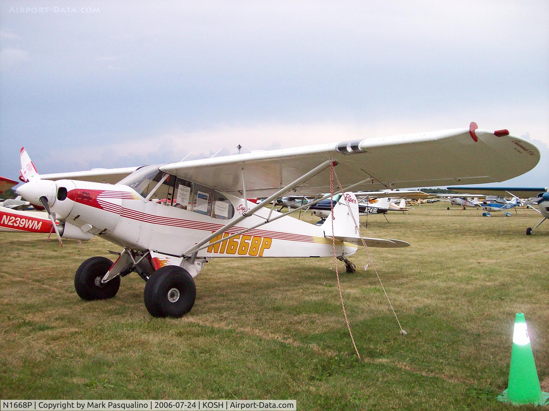 N1668P, 1955 Piper PA-18-150 Super Cub C/N 18-3797, Piper PA-18-150