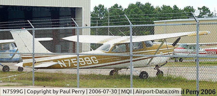 N7599G, 1970 Cessna 172L C/N 17259299, Nice earthy colors on this Skyhawk