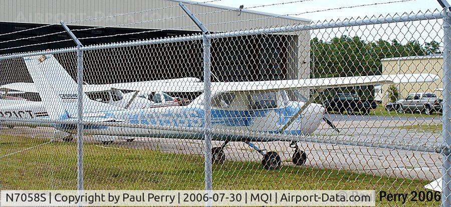 N7058S, 1967 Cessna 150H C/N 15067758, Talk about needing some TLC, she has seen better days