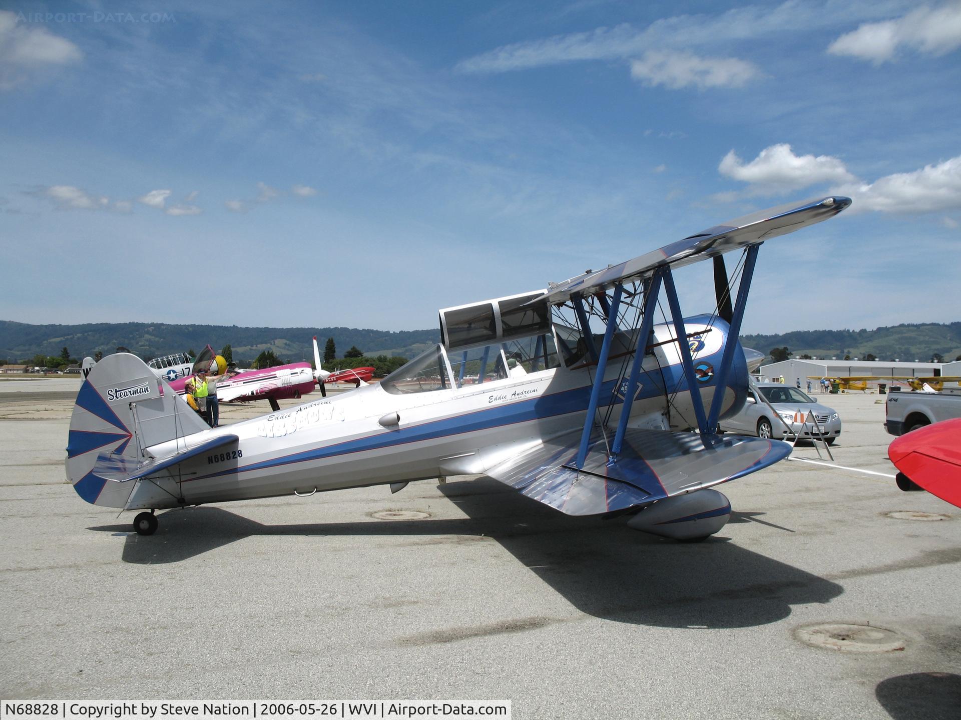 N68828, 1944 Boeing E75 C/N 75-5681, 1944 Super Stearman @ fly-in Watsonville, CA