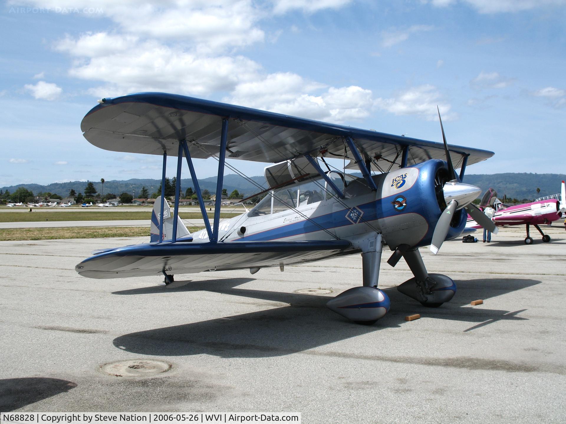 N68828, 1944 Boeing E75 C/N 75-5681, 1944 Super Stearman @ fly-in Watsonville, CA