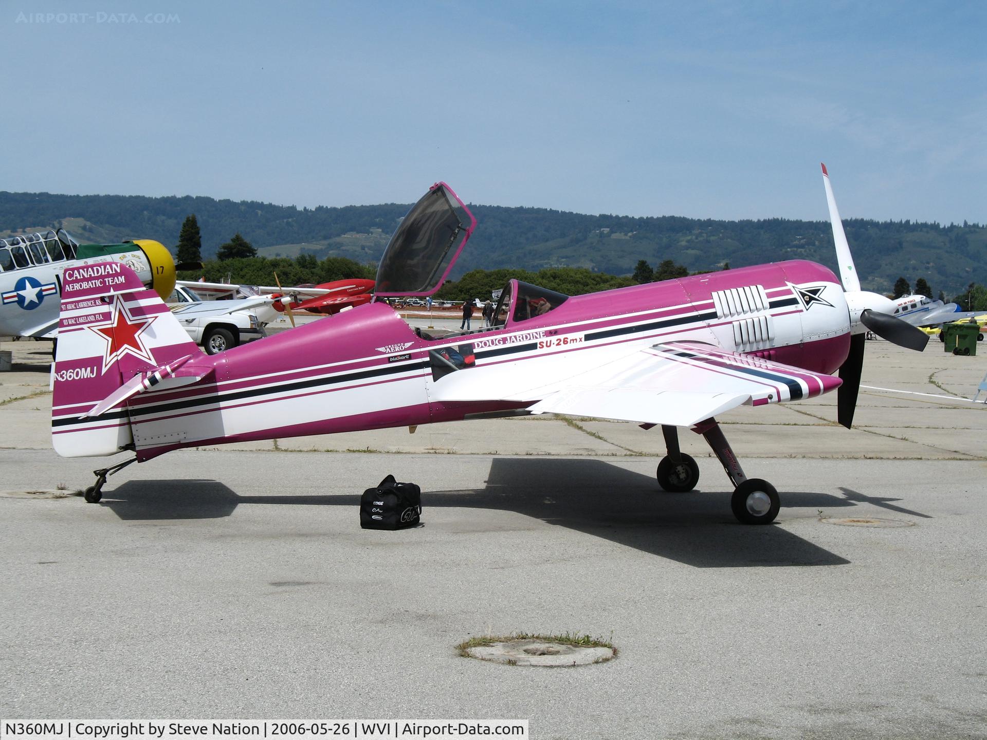 N360MJ, 1990 Sukhoi Su-26MX C/N 5105, 1990 Sukhoi SU-26MX @ fly-in Watsonville, CA