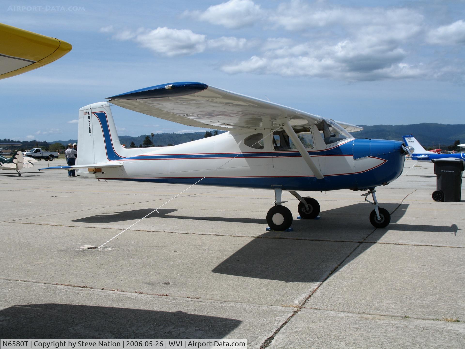 N6580T, 1960 Cessna 150 C/N 17980, 1960 Cessna 150 @ fly-in Watsonville, CA