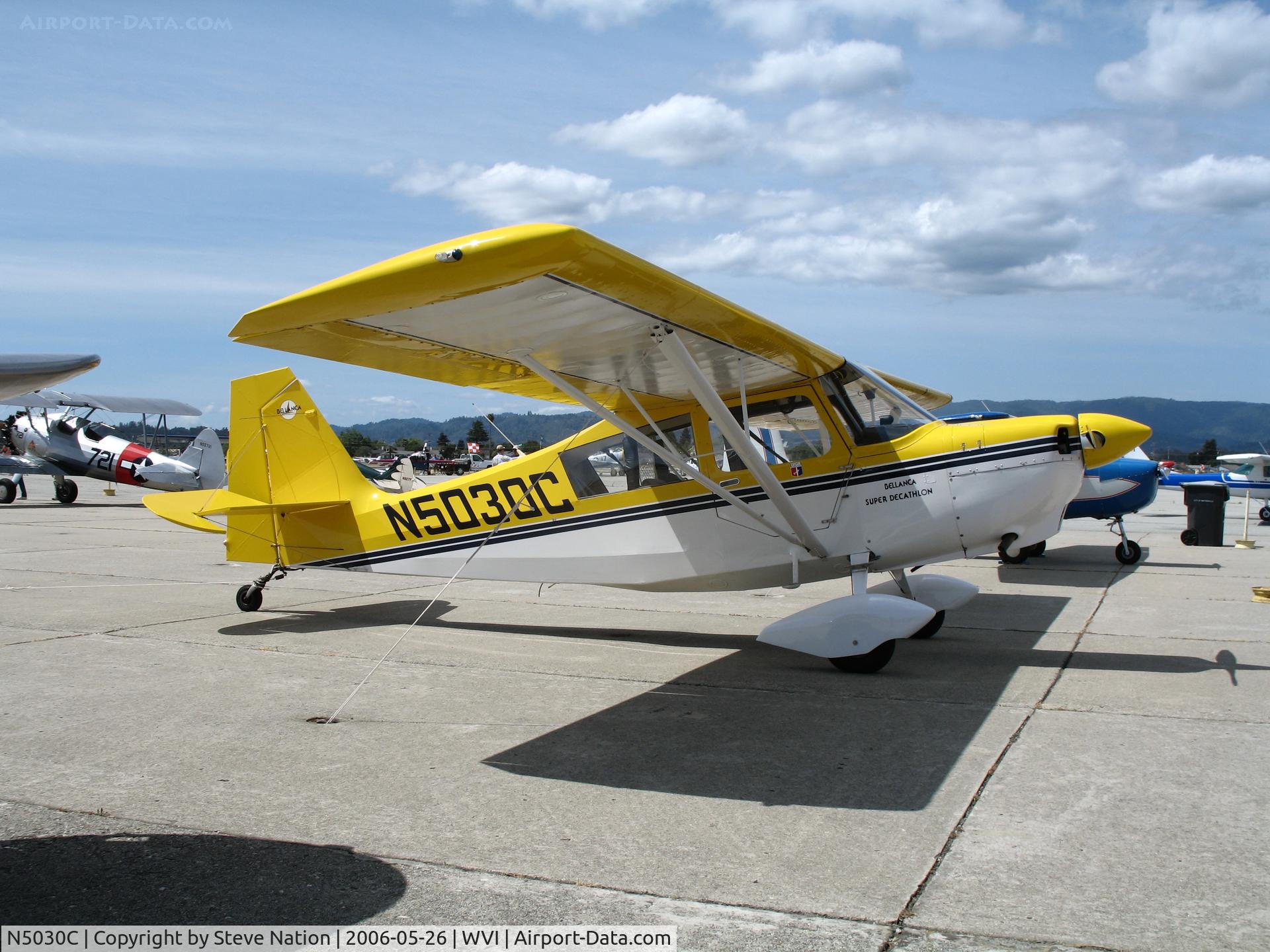 N5030C, 1978 Bellanca 8KCAB Super Decathlon C/N 448-78, 1978 Bellanca 8KCAB @ fly-in Watsonville, CA