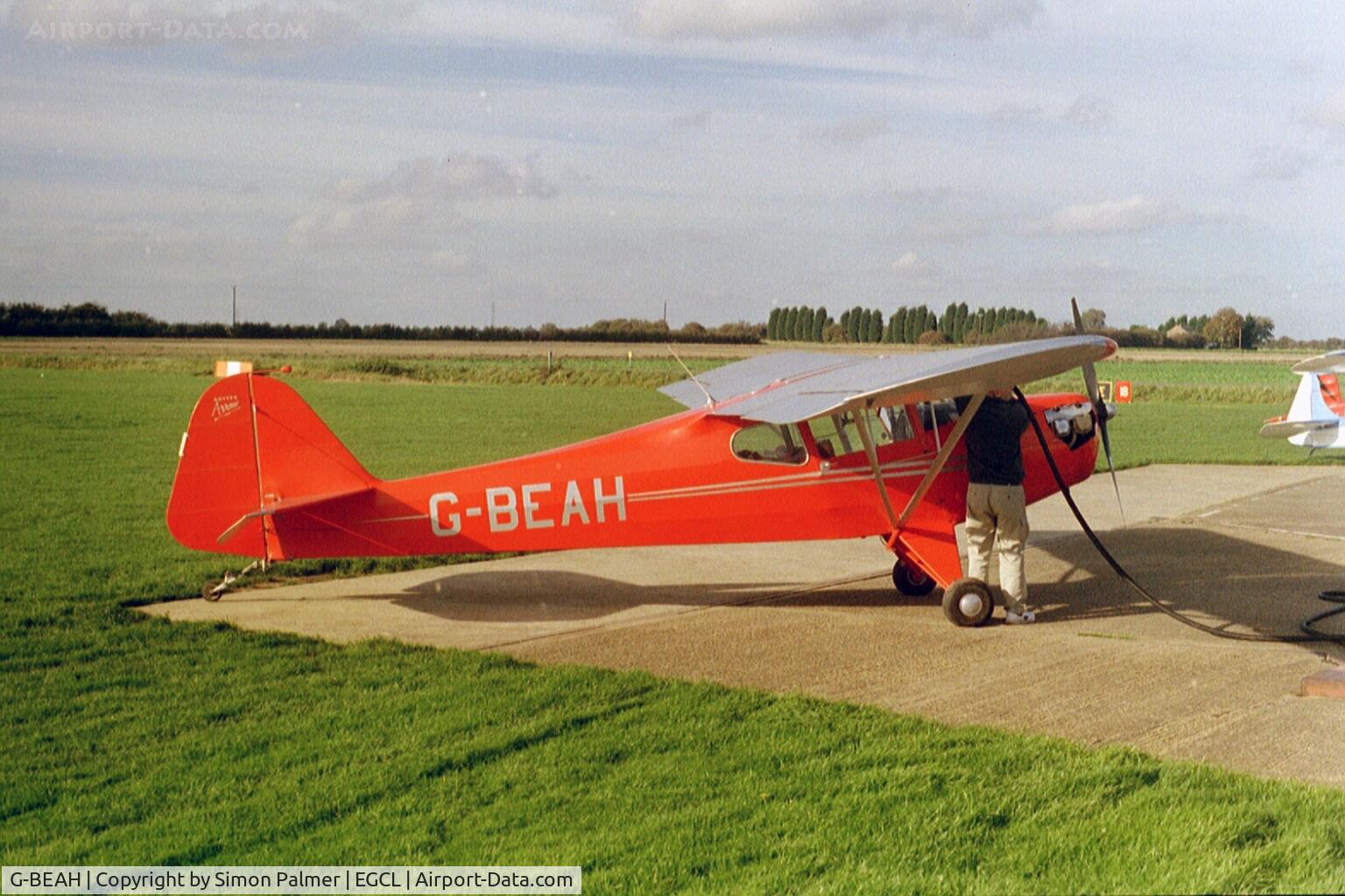 G-BEAH, 1946 Auster J-2 Arrow C/N 2366, Superb Auster sitting in the sun