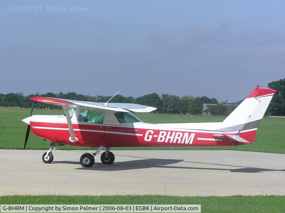 G-BHRM, 1980 Reims Cessna F152 C/N 1718, Cessna F152 visiting Northampton