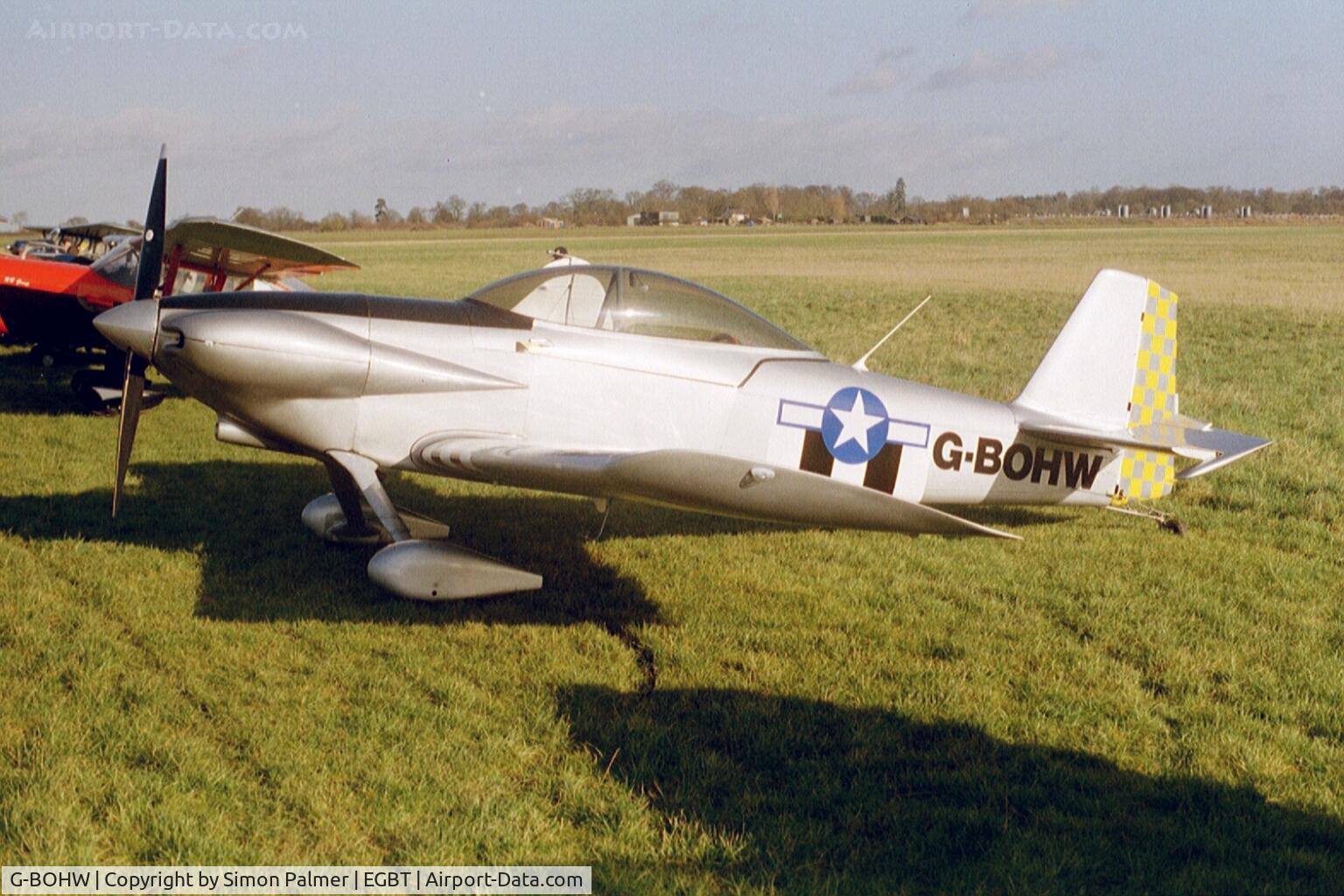 G-BOHW, 1995 Vans RV-4 C/N PFA 181-11309, Van's homebuilt