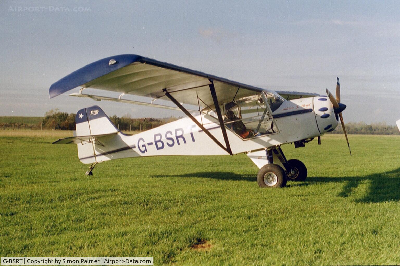 G-BSRT, 1991 Denney Kitfox Mk2 C/N PFA 172-11873, Kitfox at an airfield near Stratford-upon-Avon