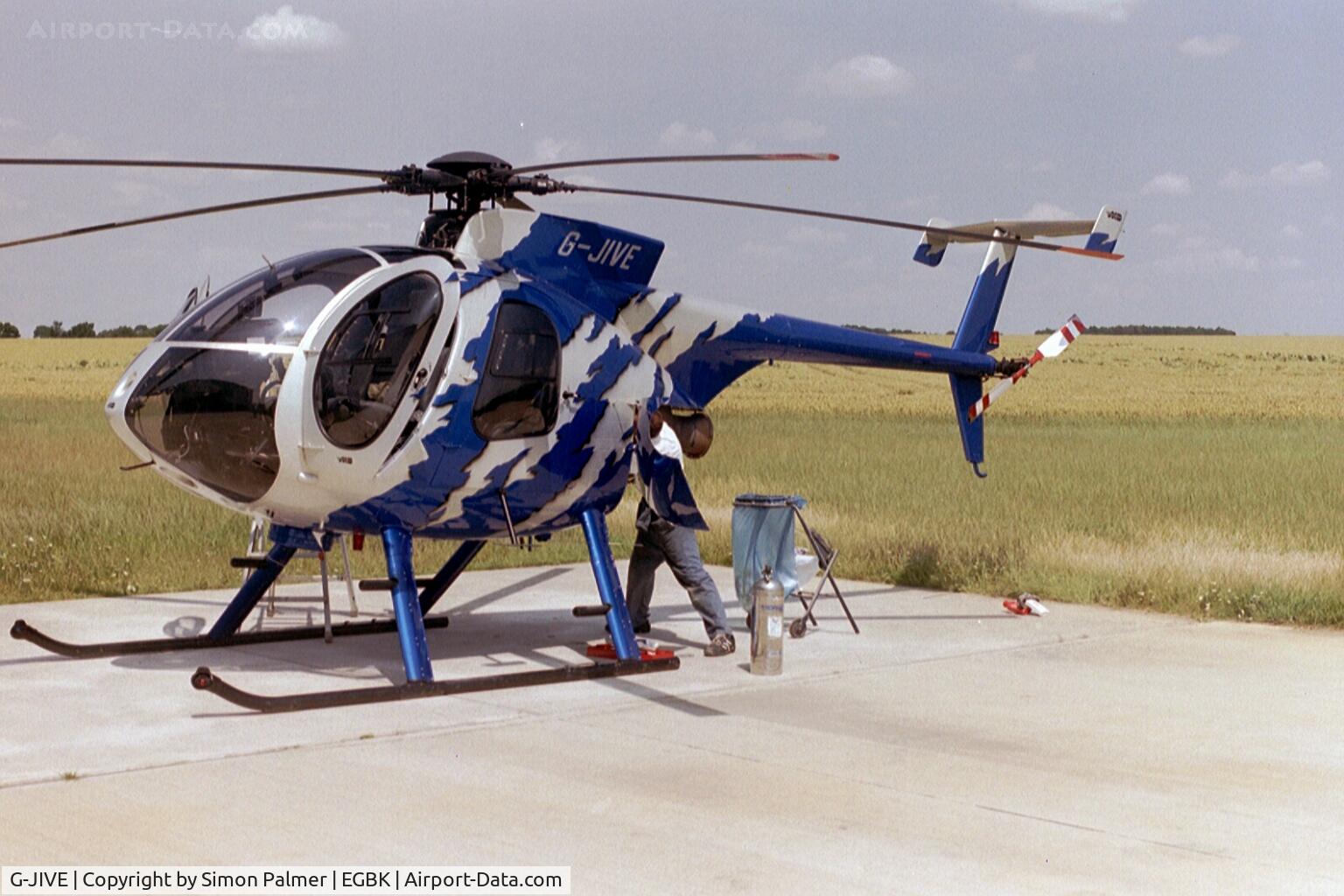 G-JIVE, 1991 McDonnell Douglas MD-500E (369E) C/N 0486E, MD500 at Northampton
