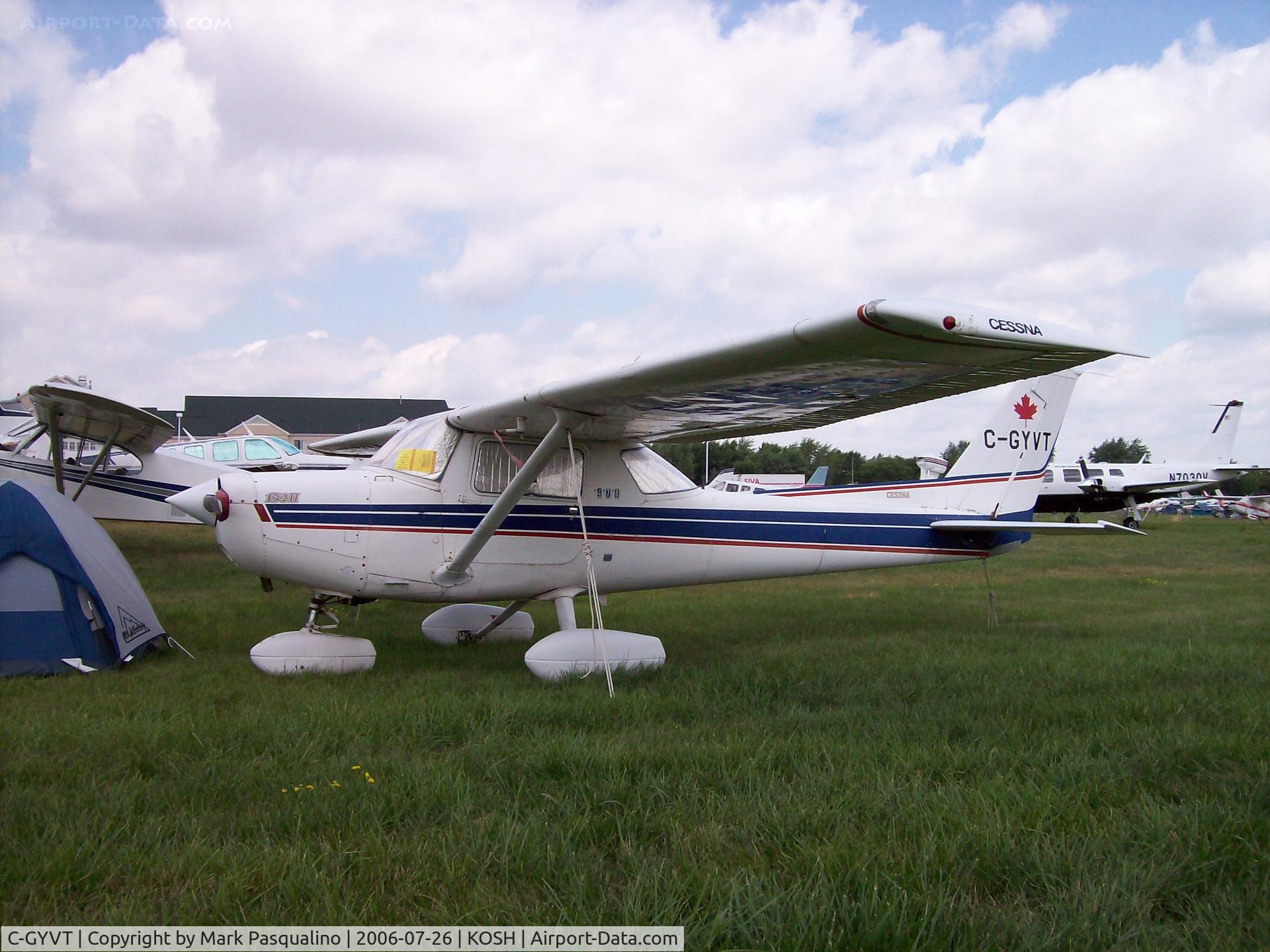 C-GYVT, 1977 Cessna 152 C/N 15279486, Cessna 152