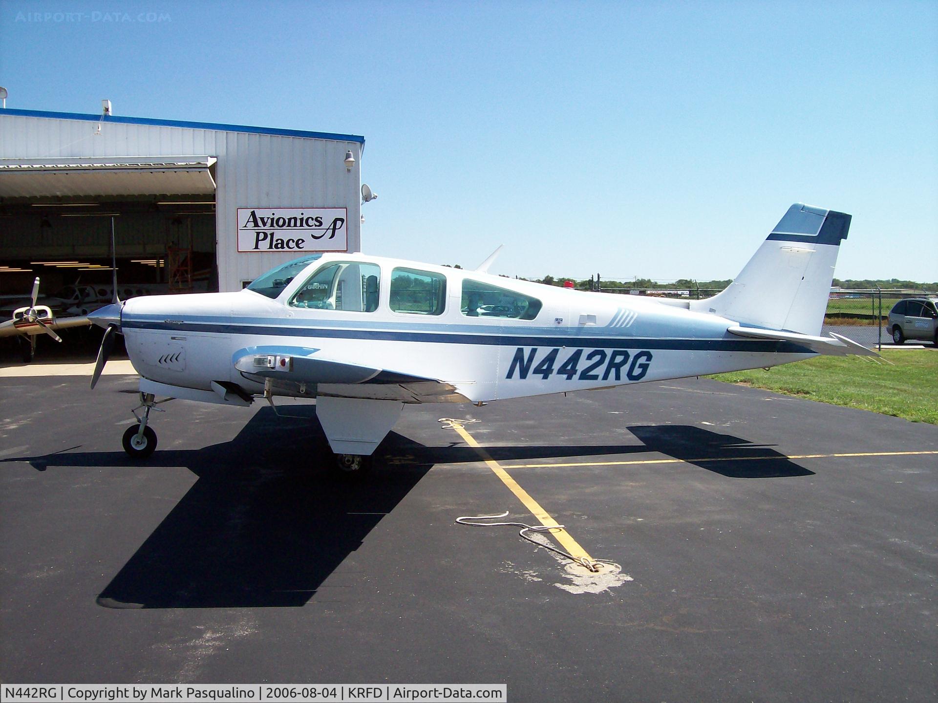 N442RG, 1990 Beech F33A Bonanza C/N CE-1437, Beech F33A