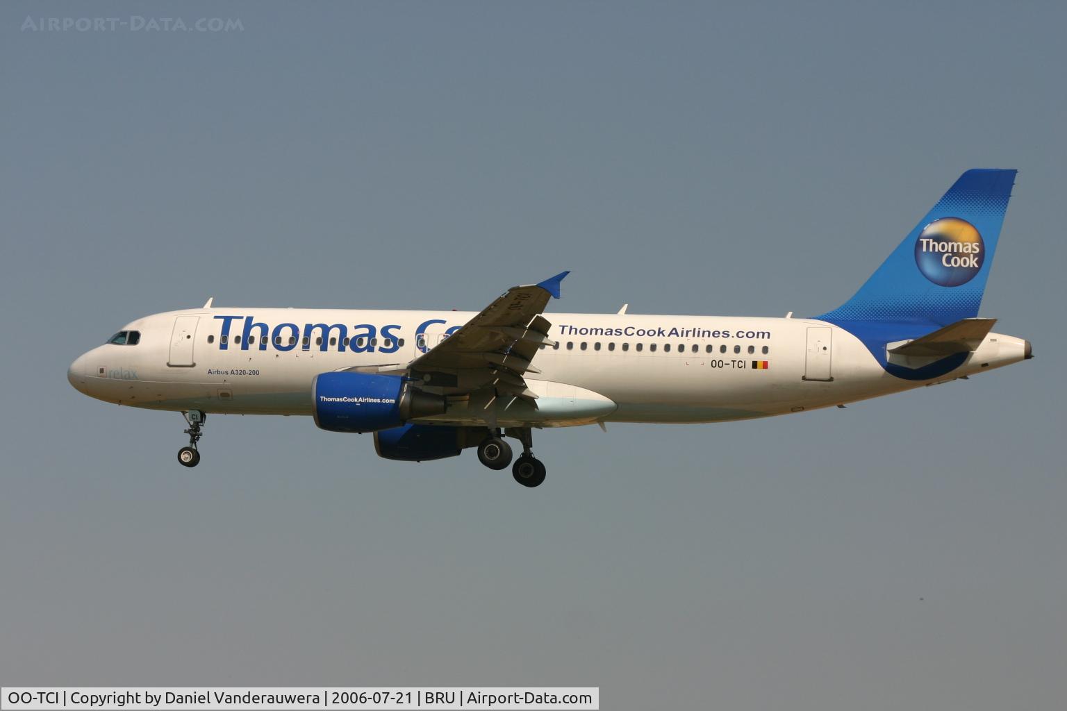 OO-TCI, 2003 Airbus A320-214 C/N 1975, neither teddy bear nor snow