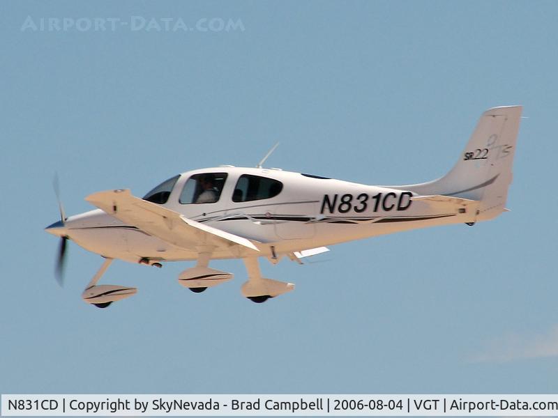 N831CD, 2005 Cirrus SR22 C/N 1580, Privately Owned / 2005 Cirrus Design Corp SR22