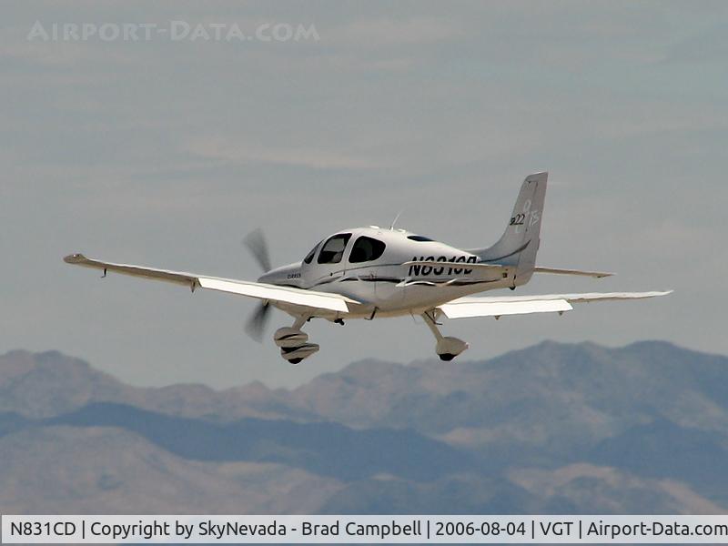 N831CD, 2005 Cirrus SR22 C/N 1580, Privately Owned / 2005 Cirrus Design Corp SR22