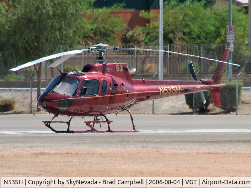 N53SH, 1987 Eurocopter AS-350B-2 Ecureuil Ecureuil C/N 2009, Sundance Helicopters / Aerospatiale AS350B1 ECUREUIL / Too hot to fly!