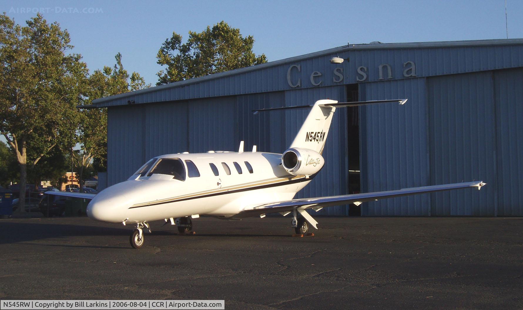 N545RW, 1996 Cessna 525 CitationJet C/N 525-0141, Evening photo