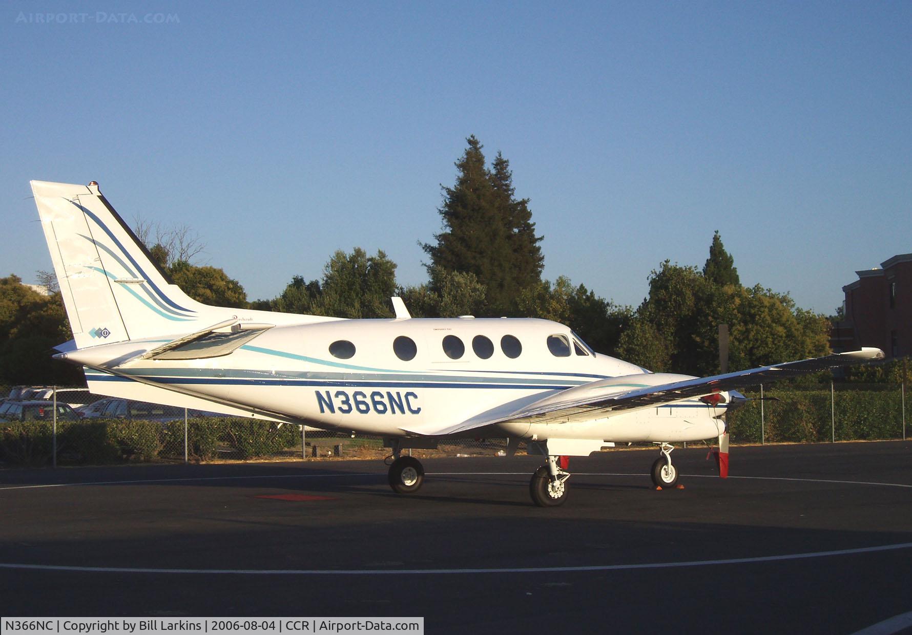 N366NC, 1996 Raytheon Aircraft Company C90A C/N LJ-1444, Beautiful lighting at 7:45pm