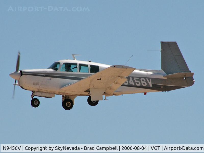 N9456V, 1970 Mooney M20F Executive C/N 700037, Privately Owned / 1970 Mooney M20F