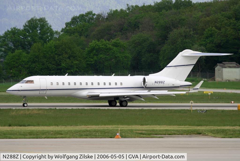 N288Z, 2007 Bombardier BD-700-1A10 Global Express XRS C/N 9228, visitor