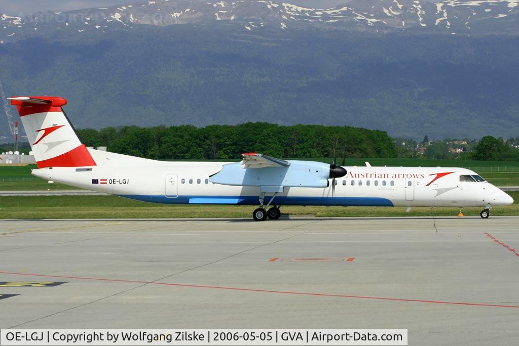 OE-LGJ, 2005 De Havilland Canada DHC-8-402Q Dash 8 C/N 4104, visitor