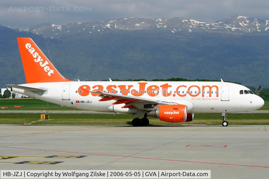 HB-JZJ, 2004 Airbus A319-111 C/N 2265, Based