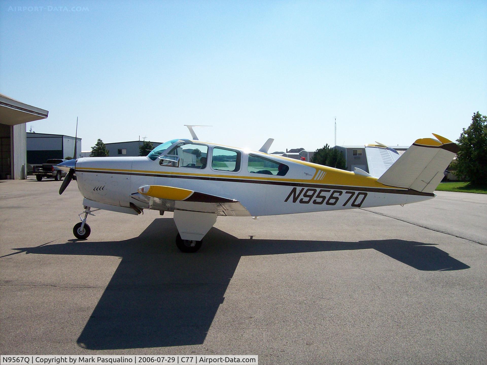 N9567Q, 1966 Beech V35 Bonanza C/N D-8202, Beech V35