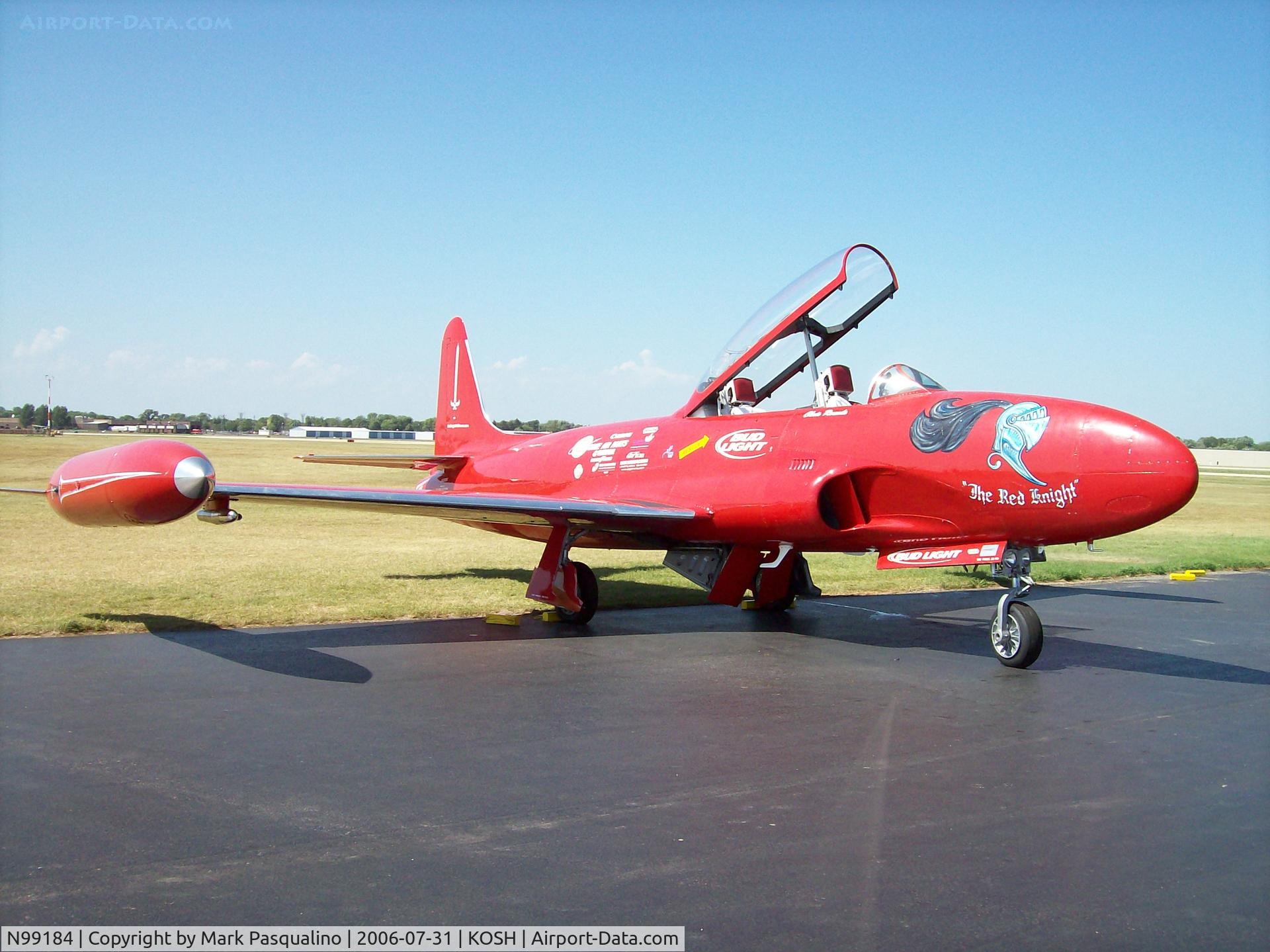 N99184, 1955 Canadair T-33AN Silver Star 3 C/N T33-98, Canadair T-33
