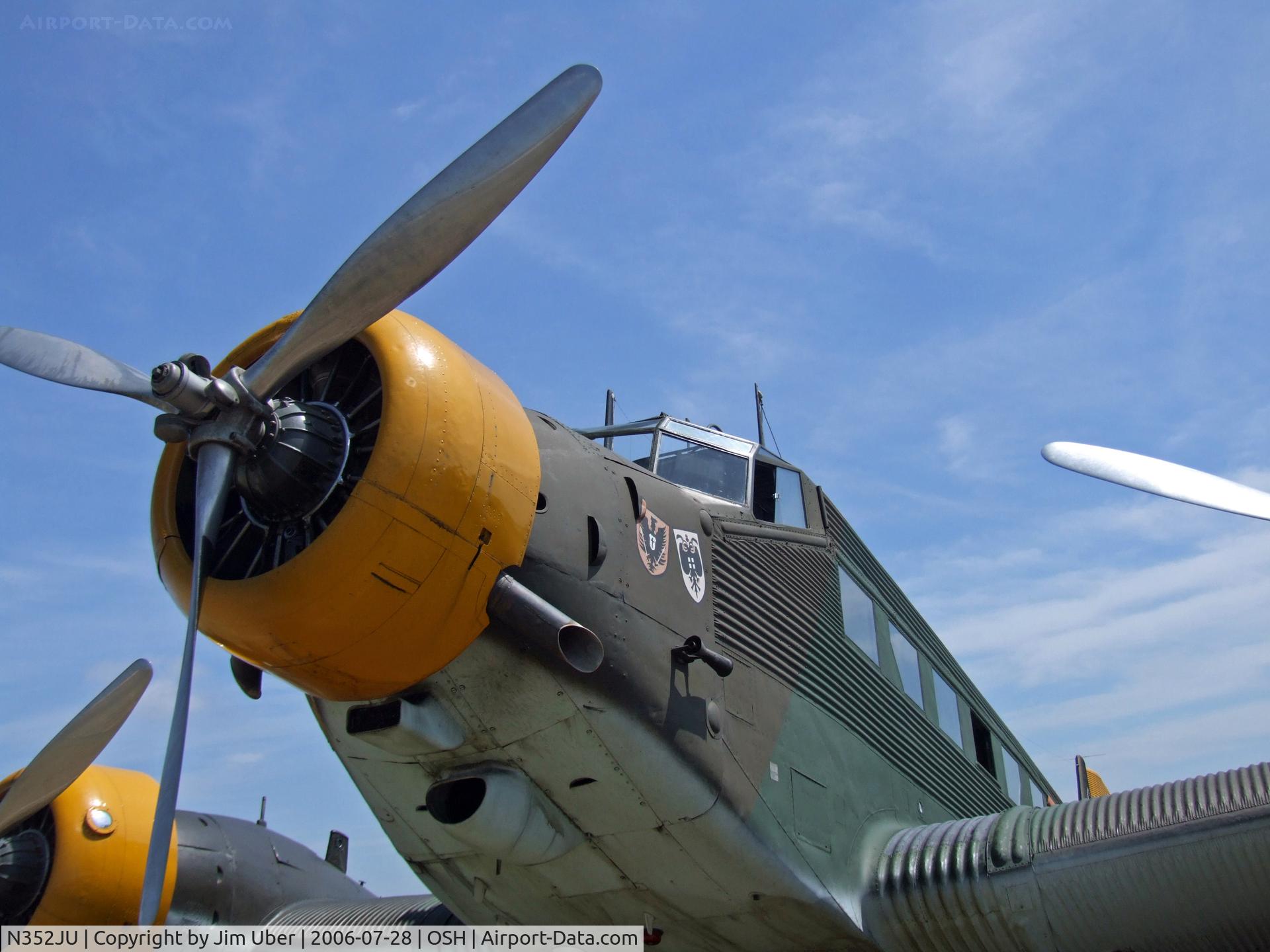 N352JU, 1941 Junkers (CASA) 352L (Ju-52) C/N 67, P & W 1340 looks like it belongs there