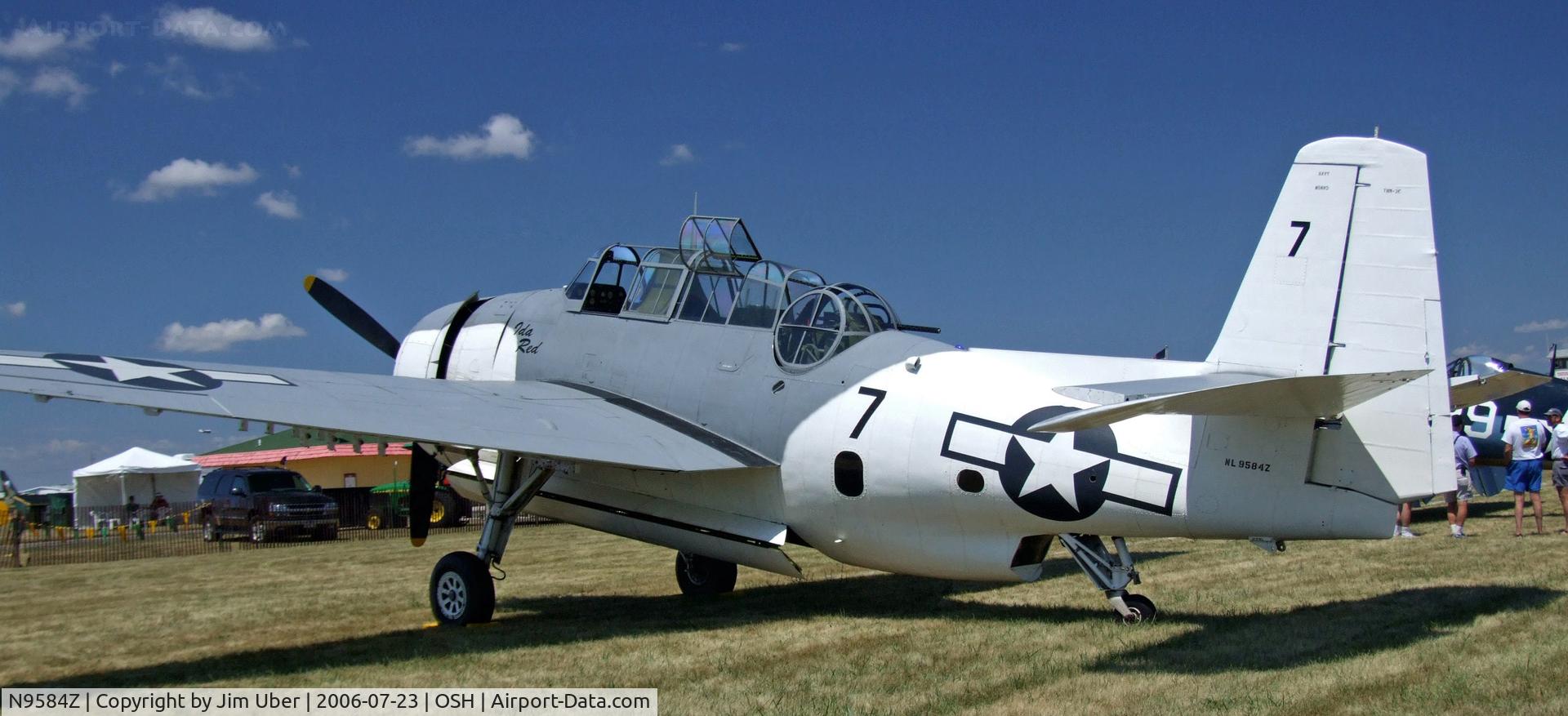 N9584Z, 1945 Grumman TBM-3E Avenger C/N 85882, At Airventure 2006
