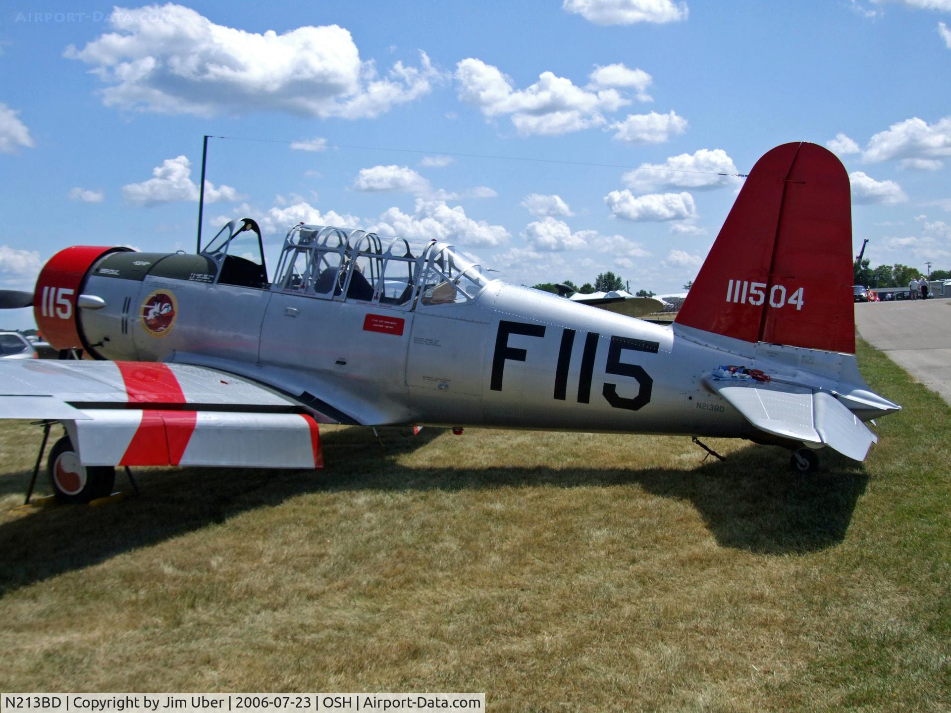 N213BD, 1941 Consolidated Vultee BT-13A C/N 2514, another view