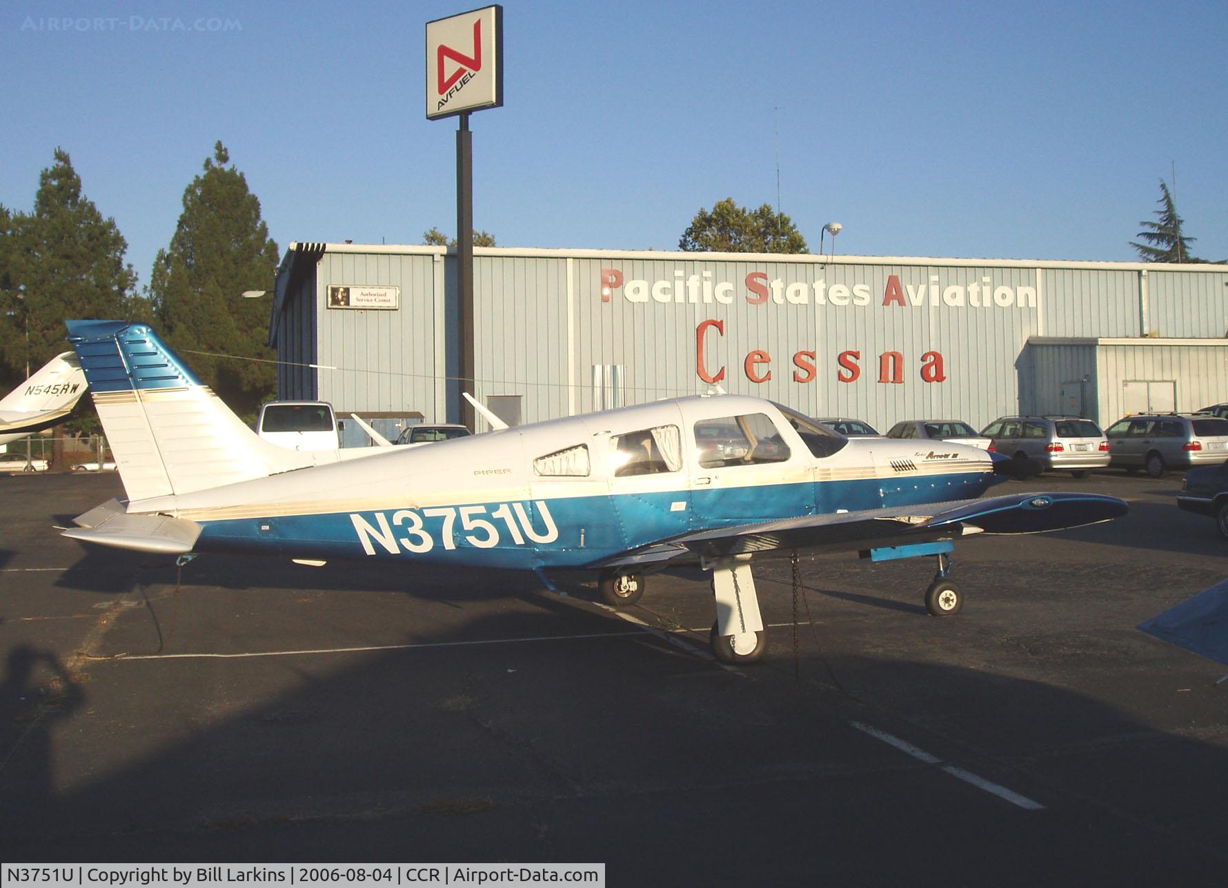 N3751U, Piper PA-28R-201T Cherokee Arrow III C/N 28R-7703206, Late in the day