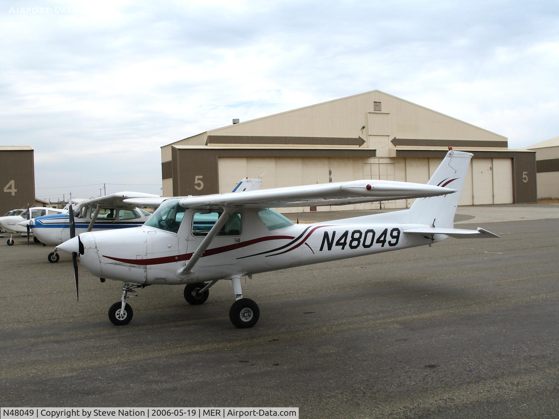 N48049, 1979 Cessna 152 C/N 15283274, (Sierra Academy of Aeronautics) 1979 Cessna 152 @ Castle AFB, CA