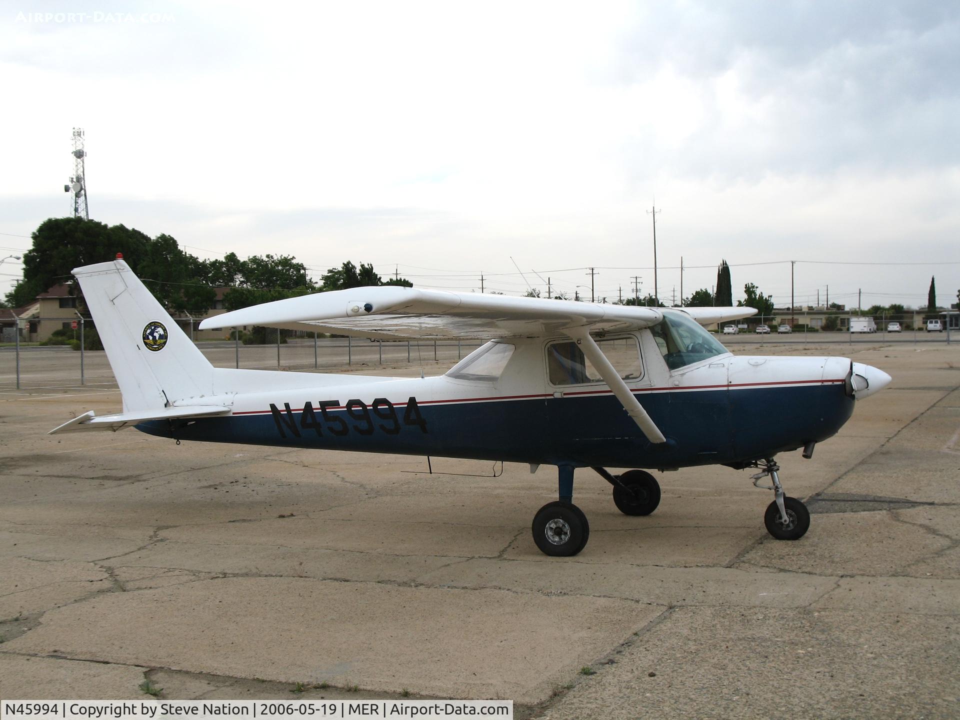 N45994, 1978 Cessna 152 C/N 15282979, Sierra Academy of Aeronautics 1978 Cessna 152 @ Castle AFB, CA