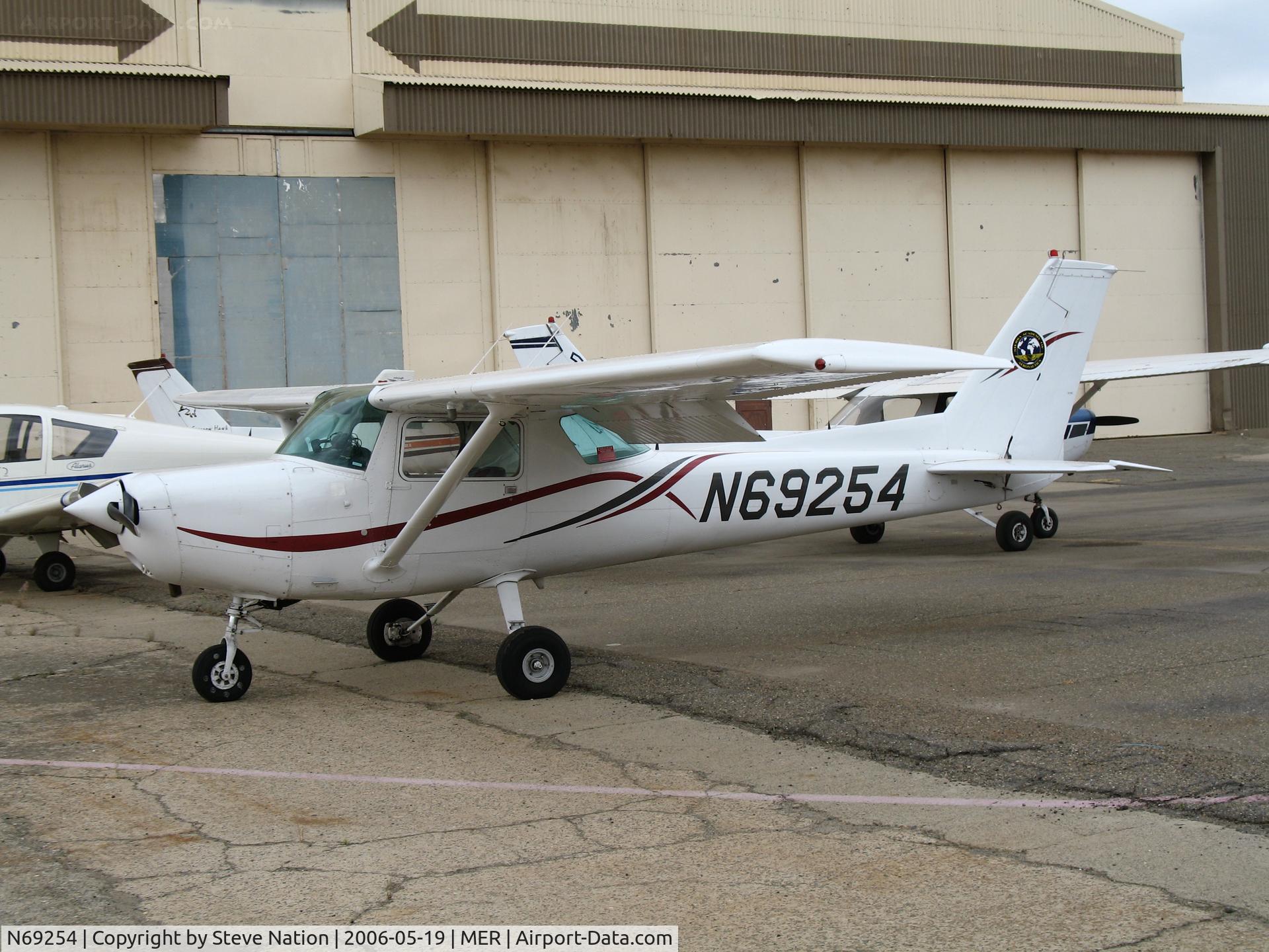 N69254, 1978 Cessna 152 C/N 15282586, Sierra Academy of Aeronautics 1978 Cessna 152 @ Castle AFB, CA