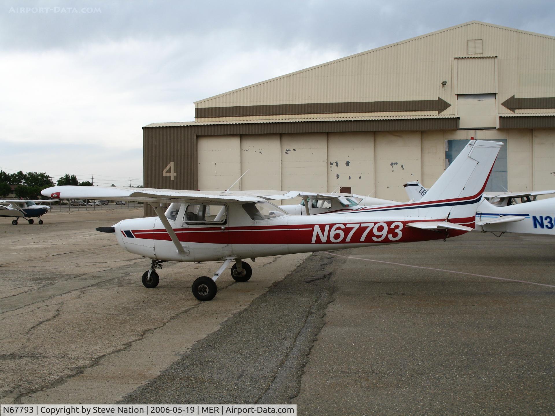 N67793, 1978 Cessna 152 C/N 15282022, (Sierra Academy of Aeronautics) 1978 Cessna 152 @ Castle AFB, CA