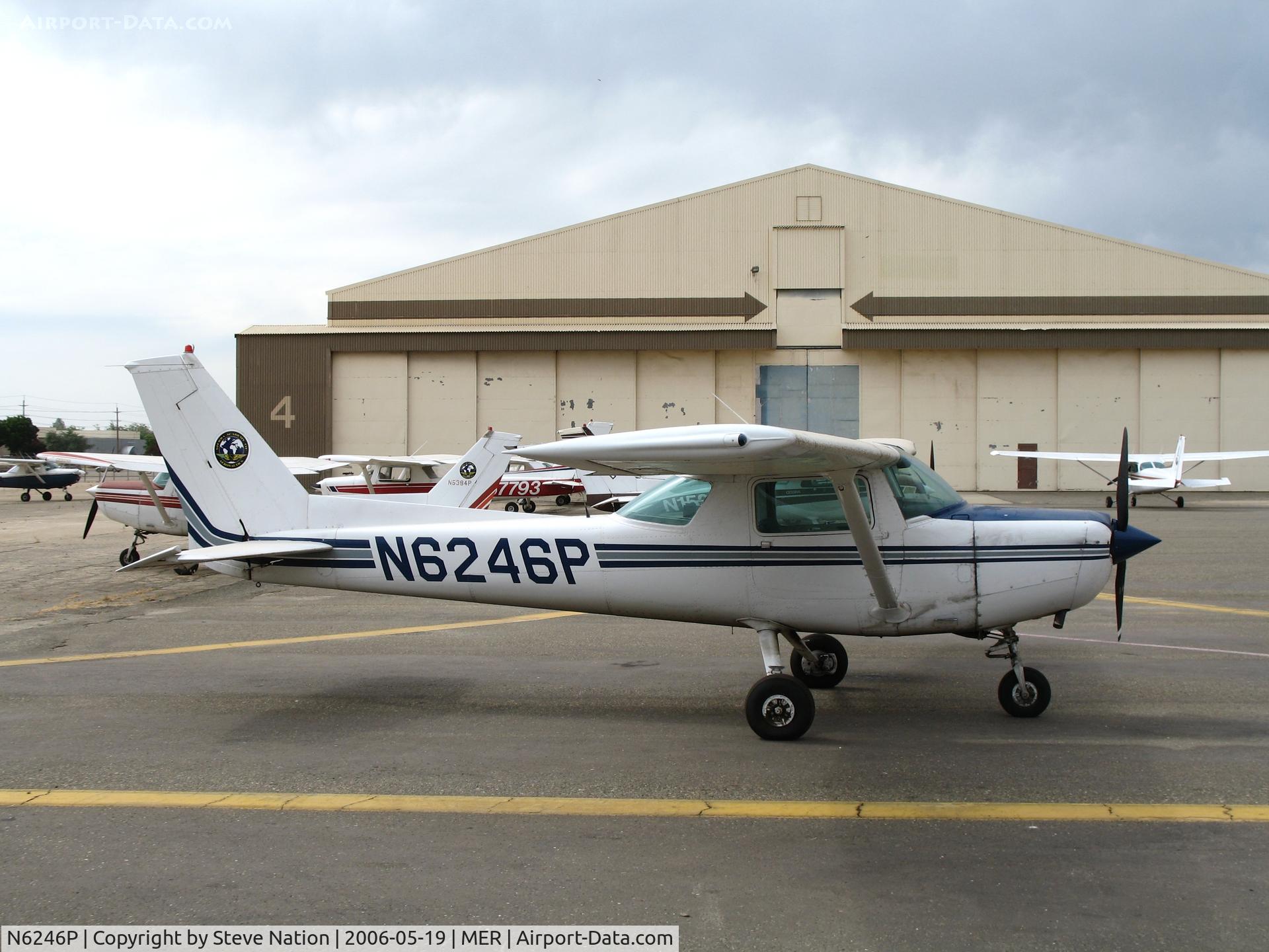 N6246P, 1981 Cessna 152 C/N 15284991, Sierra Academy of Aeronautics 1981 Cessna 152 @ Castle AFB, CA