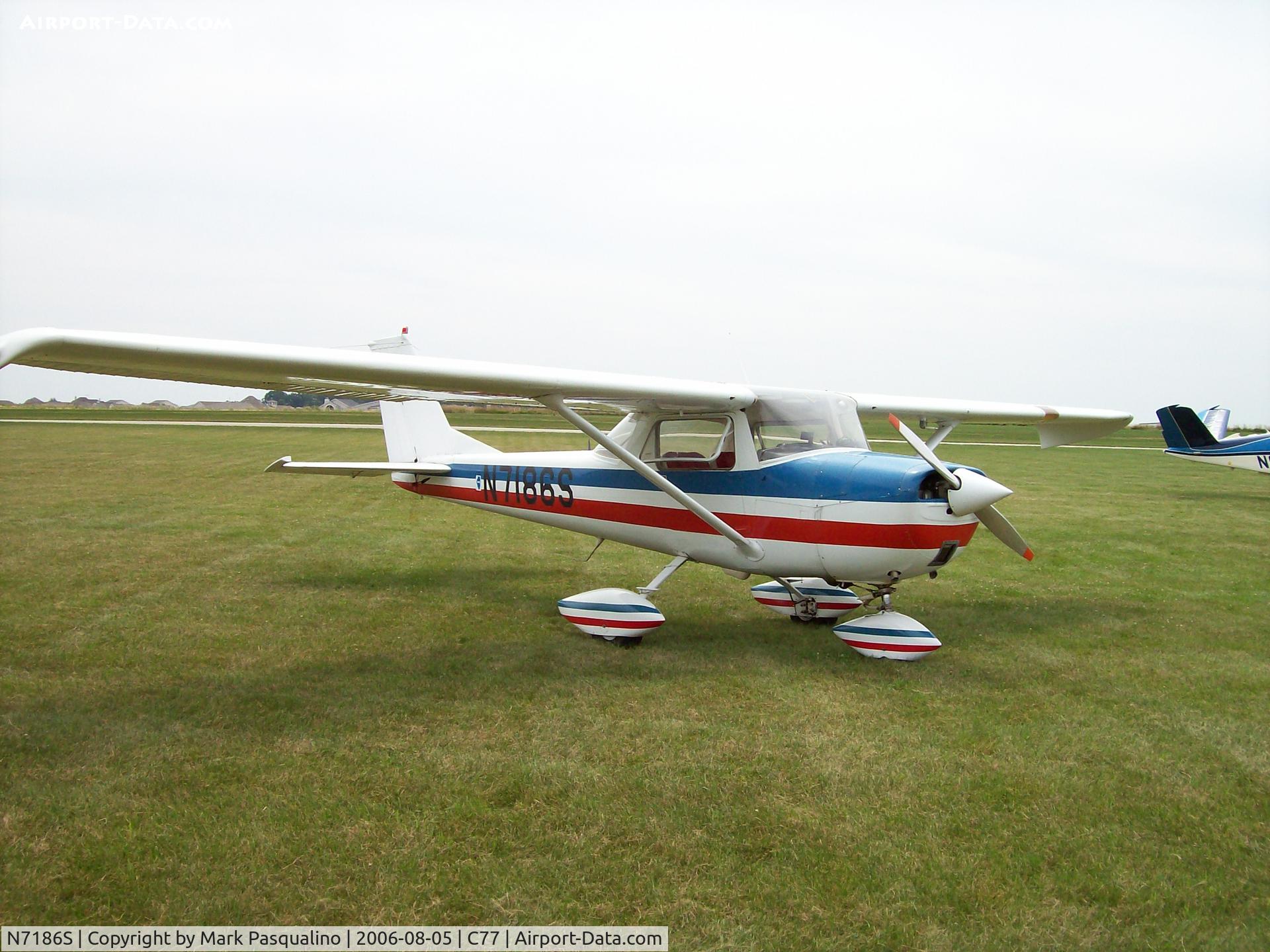 N7186S, 1967 Cessna 150H C/N 15067886, Cessna 150