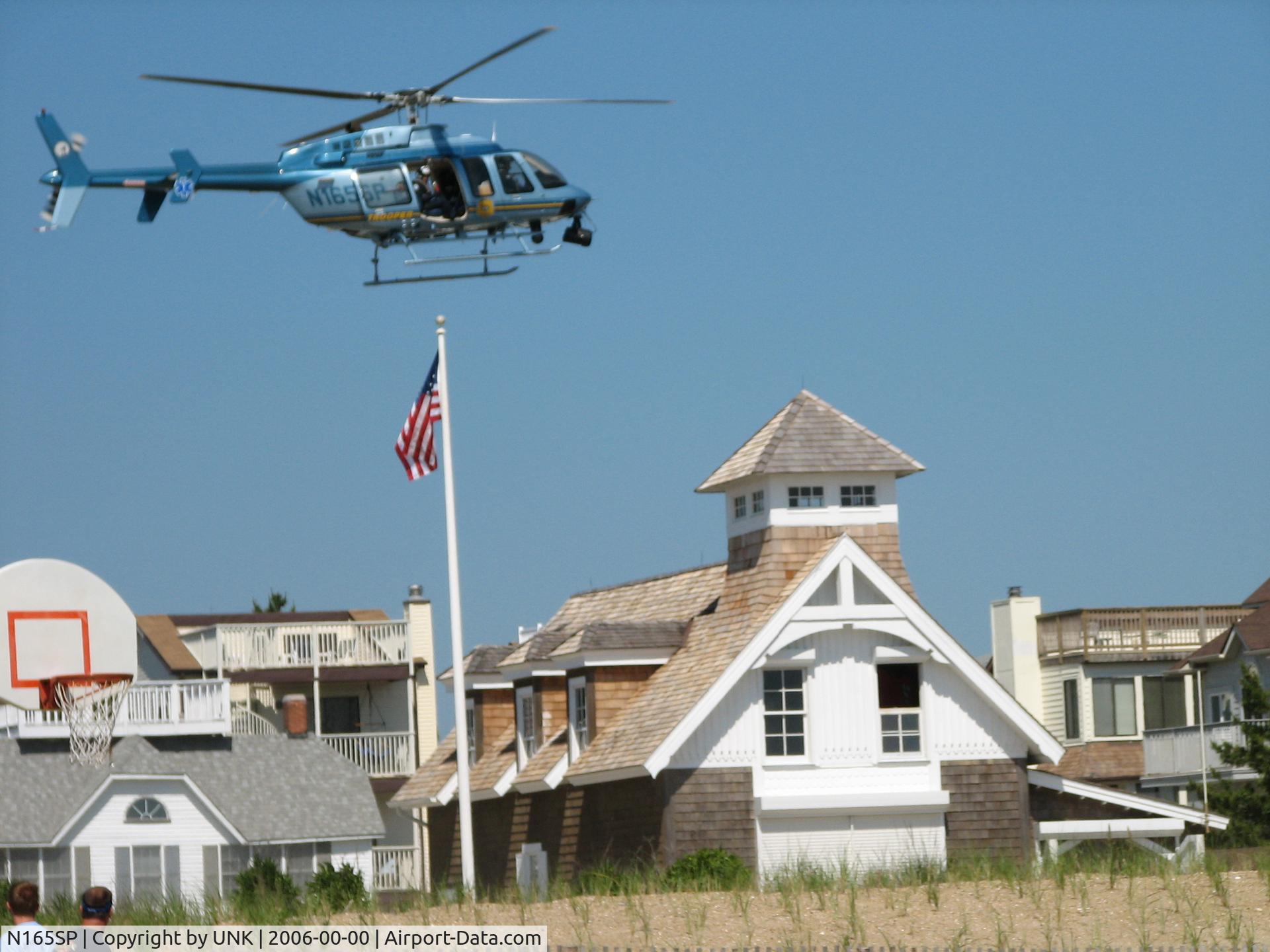 N165SP, 2000 Bell 407 C/N 53458, Open Water Rescue Dewey Beach, DE