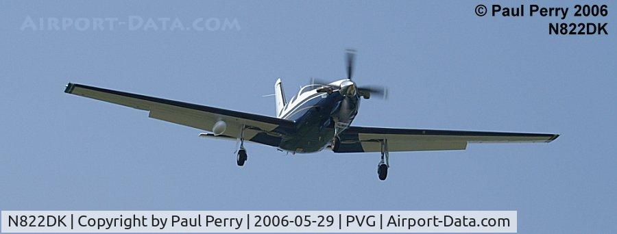 N822DK, 1998 Piper PA-46-350P Malibu Mirage C/N 4636160, Whistling overhead, after another patrol