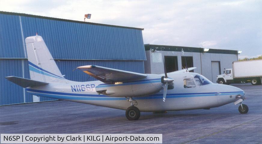 N6SP, Aero Commander 560E C/N 783, On the ramp DSP Aviation Section North Unit KILG