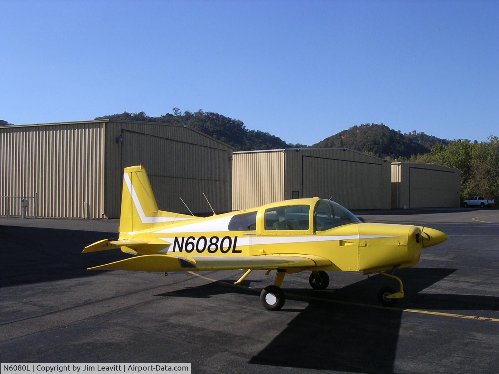 N6080L, 1972 American AA-5 C/N AA5-0180, I received this photo from the previous owner
