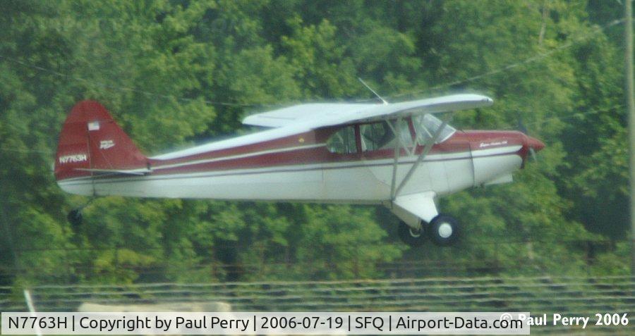 N7763H, 1946 Piper PA-12 Super Cruiser C/N 12-660, Moments from a gentle let down